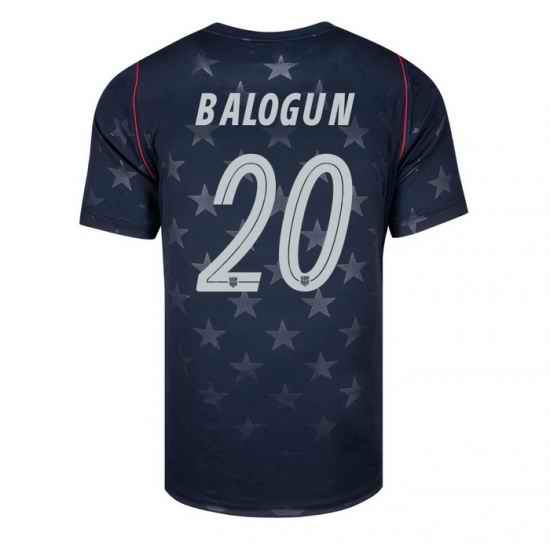 USA 2026 FIFA World Cup Soccer Star Stadium Jersey Set ( Have Shorts ) Folarin Balogun #20